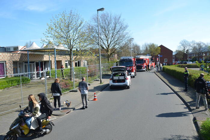 Brand in leegstaand pand