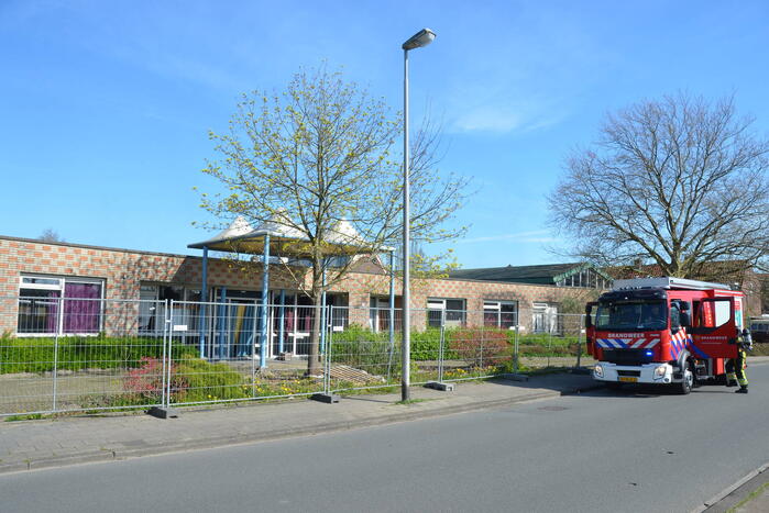 Brand in leegstaand pand