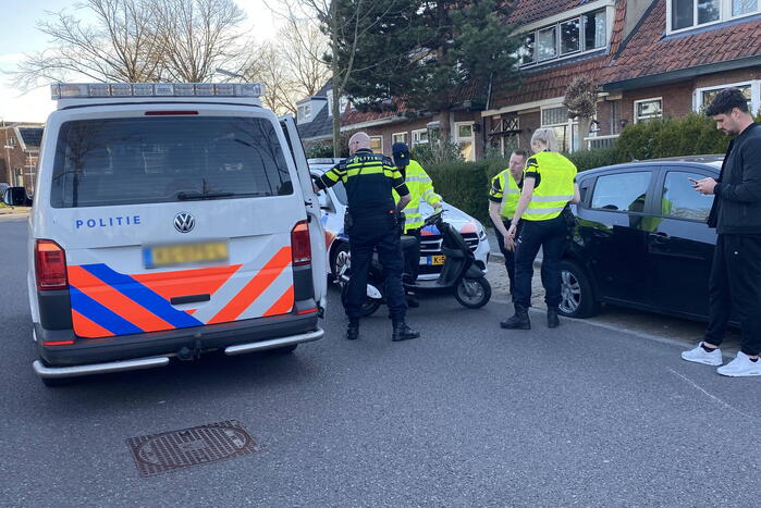 Scooterrijder gewond na val