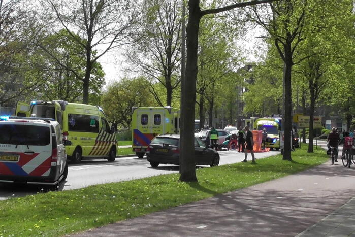 Automobilist botsen frontaal op boom