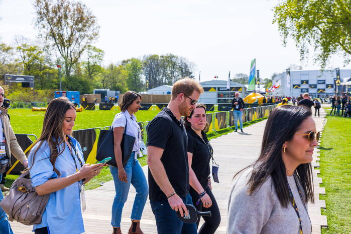 Prins Harry aanwezig tijdens vierde dag Invictus Games