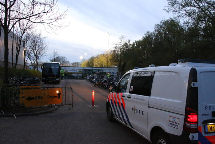 Grote politiemacht op de been voor risicowedstrijd