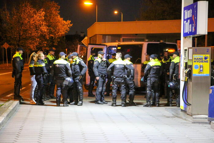 Grote politiemacht op de been voor risicowedstrijd