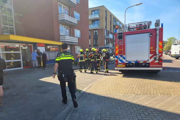 Brand in keuken van zorgcentrum Nieuw Rijngaarde