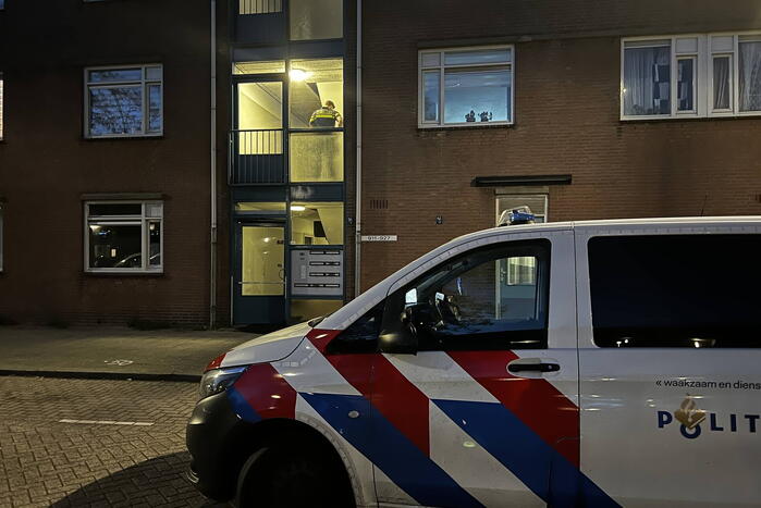 Veel politie na schietpartij