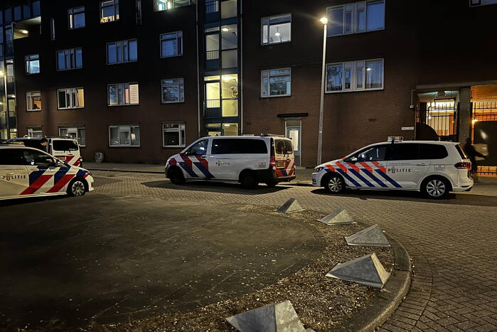 Veel politie na schietpartij