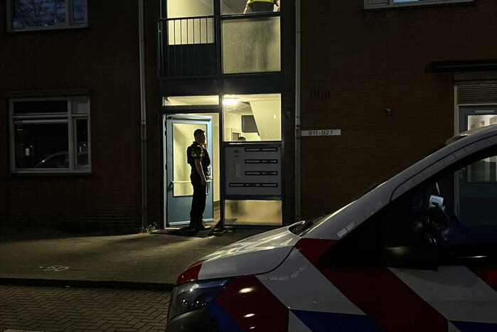 Veel politie na schietpartij