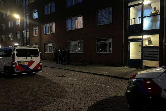 Veel politie na schietpartij