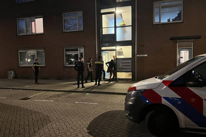 Veel politie na schietpartij