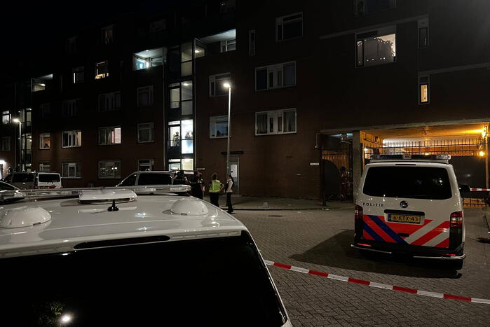 Veel politie na schietpartij