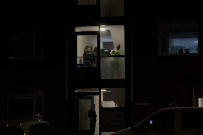 Veel politie na schietpartij