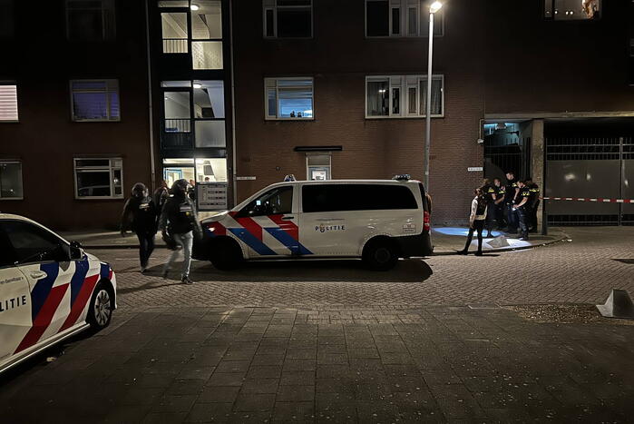 Veel politie na schietpartij