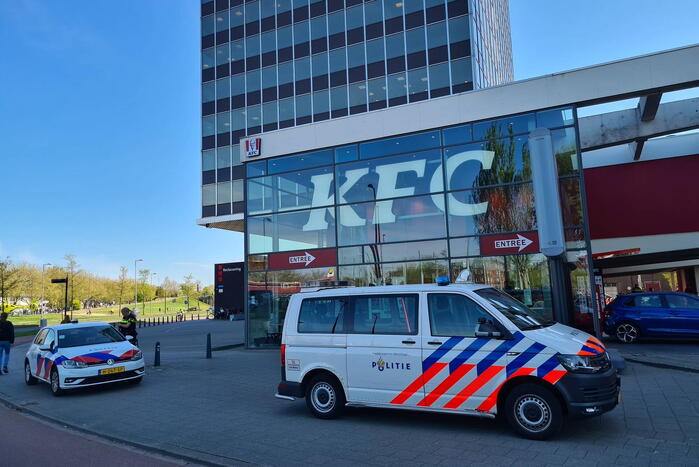 Traumahelikopter landt voor steekpartij