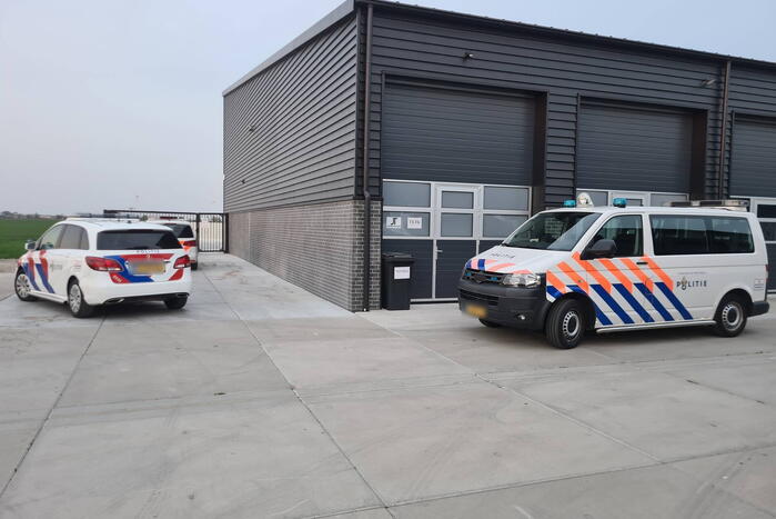 Veel hulpdiensten ingezet op bedrijventerrein