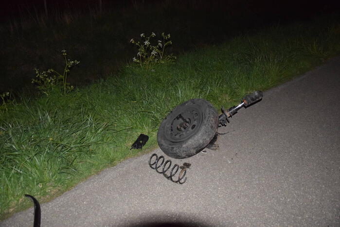 Meerdere gewonden na frontale botsing