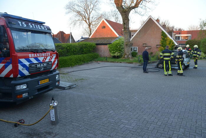 Brommobiel verwoest vanwege brand