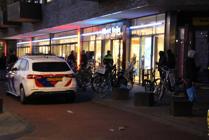 Steekpartij bij Albert Heijn supermarkt