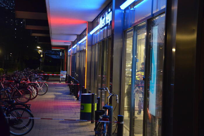 Steekpartij bij Albert Heijn supermarkt