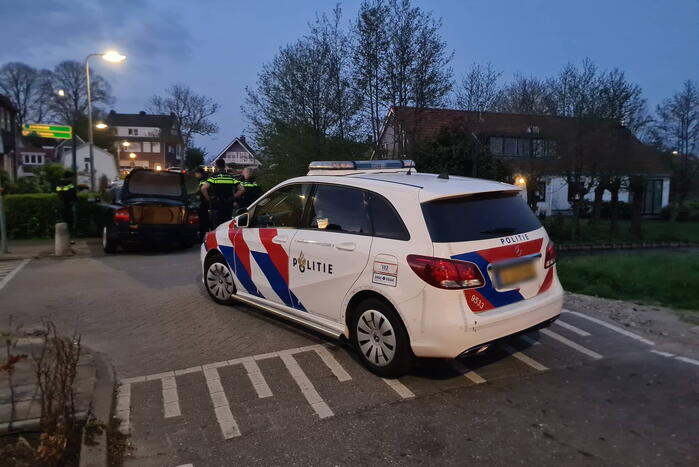 Automobilist crasht na achtervolging