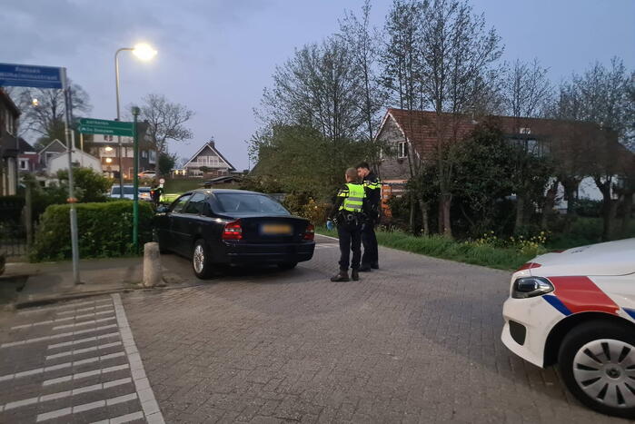 Automobilist crasht na achtervolging