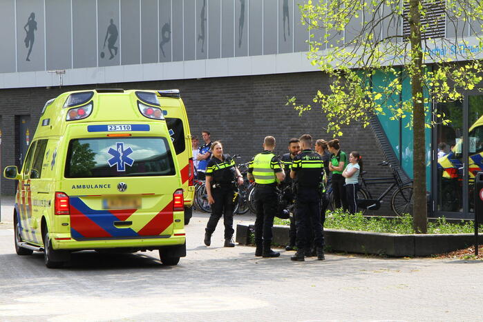Sporthal ontruimd vanwege medisch incident