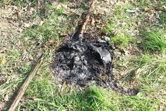 Omstander voorkomt erger bij buitenbrand