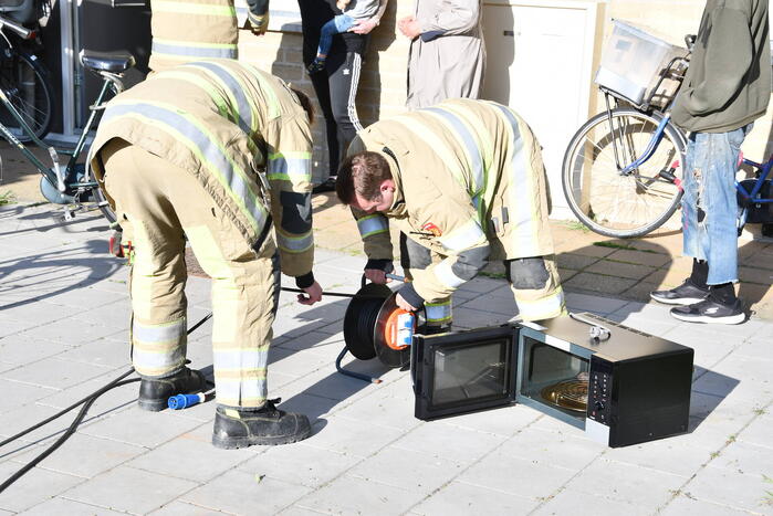 Brandweerinzet door aangebrande broodjes