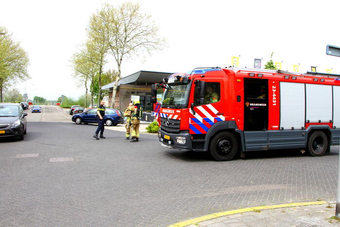 Brand in fietsenstalling Montessorischool