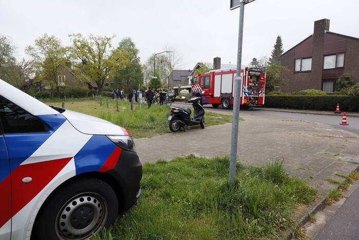 Brand in vrijstaande woning snel geblust