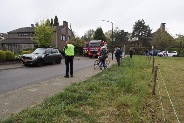 Brand in vrijstaande woning snel geblust