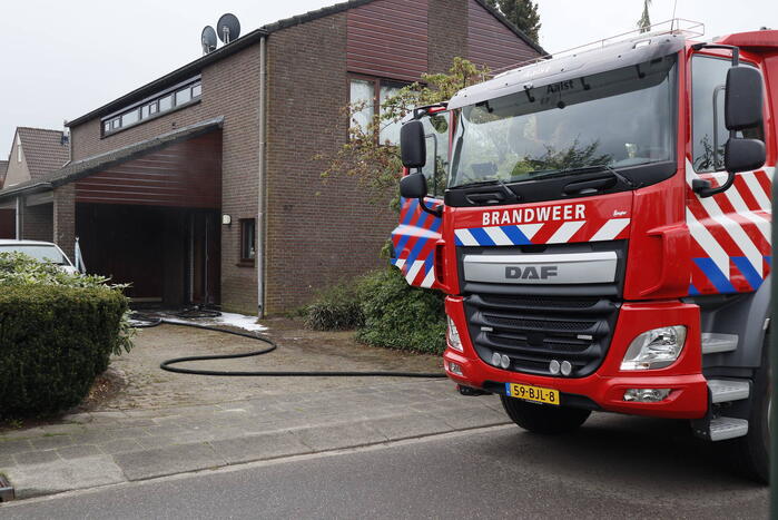 Brand in vrijstaande woning snel geblust
