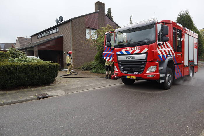 Brand in vrijstaande woning snel geblust