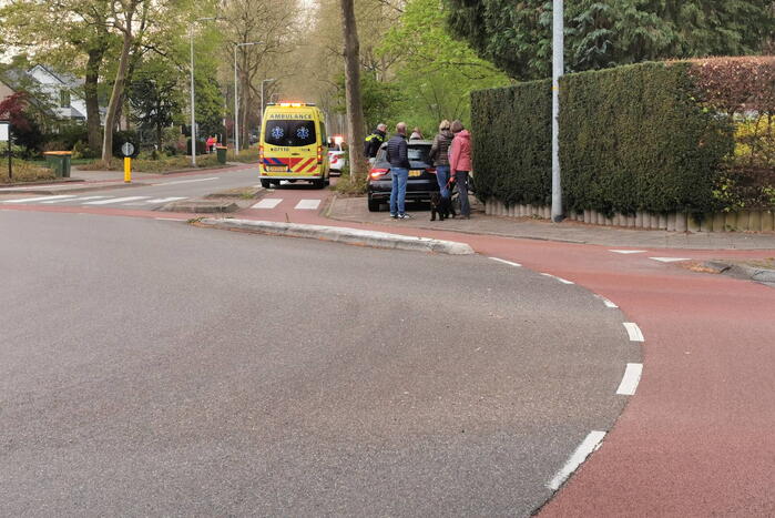 Fietser aangereden door personenauto