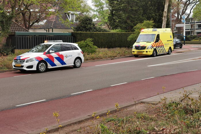 Fietser aangereden door personenauto