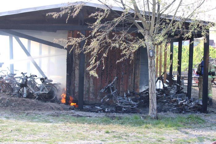 Brandweer ingezet bij schuurbrand