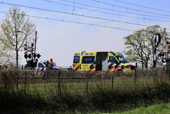 Treinverkeer gestremd na aanrijding