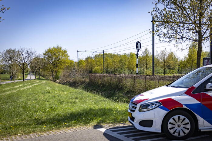 Treinverkeer gestremd na aanrijding