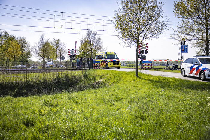 Treinverkeer gestremd na aanrijding