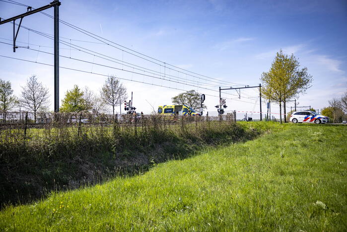Treinverkeer gestremd na aanrijding