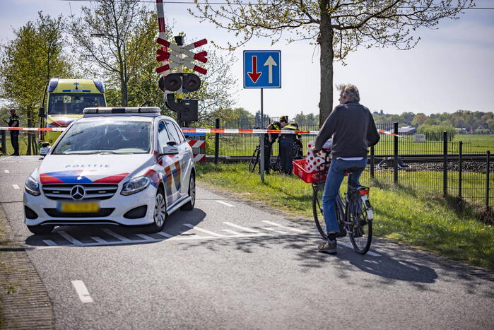 Treinverkeer gestremd na aanrijding