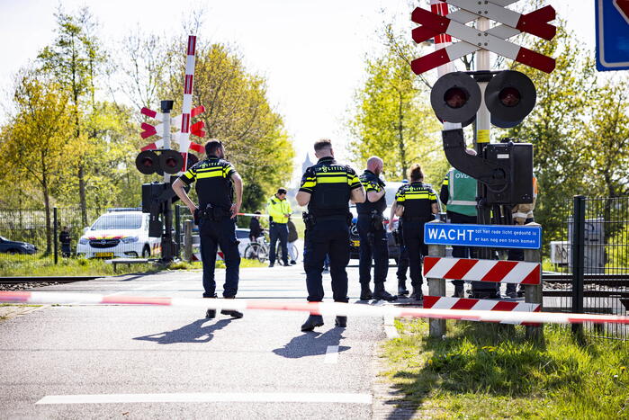 Treinverkeer gestremd na aanrijding