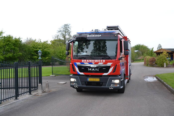 Brandweer ingezet voor hond in de problemen