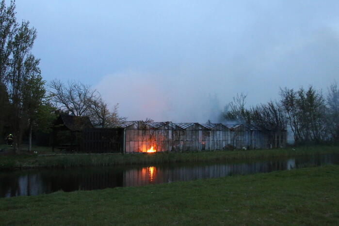 Grote brand in kas