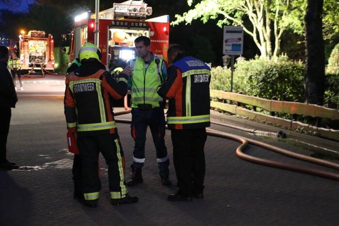 Grote brand in kas