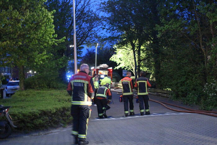 Grote brand in kas
