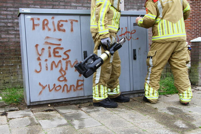 Brand door onkruidbestrijding