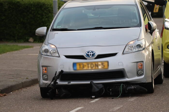 Fietser gewond bij aanrijding met auto