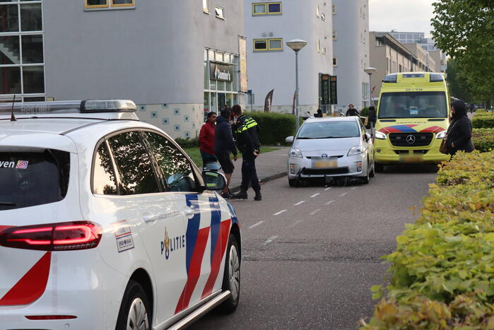 Fietser gewond bij aanrijding met auto