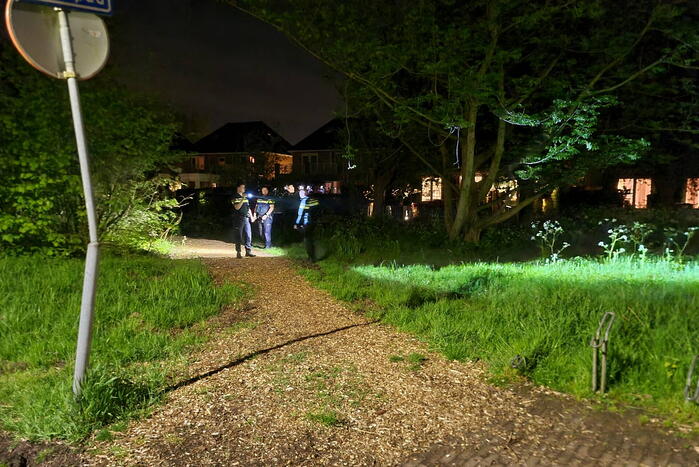 Klopjacht na poging inbraak