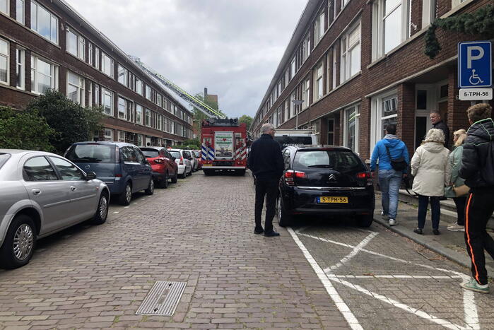 Forse brand in woning